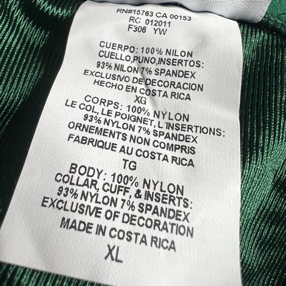Lot of 5 Vintage Champion Green Mesh Football Game Jerseys XL Made in Costa Rica - Picture 7 of 10